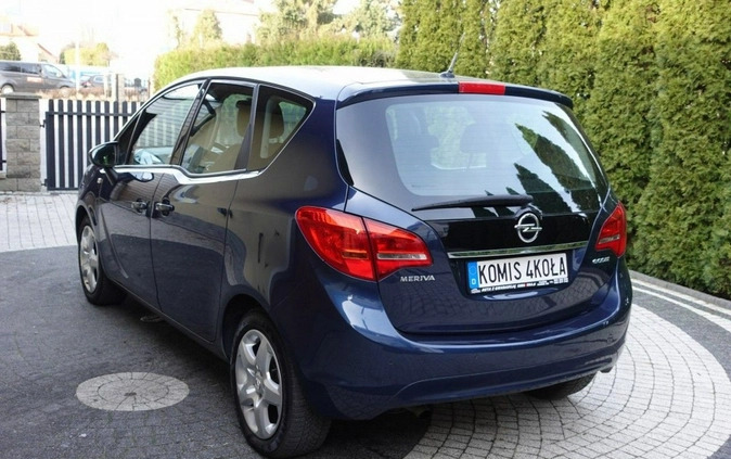 Opel Meriva cena 23900 przebieg: 166000, rok produkcji 2011 z Dąbrowa Górnicza małe 137